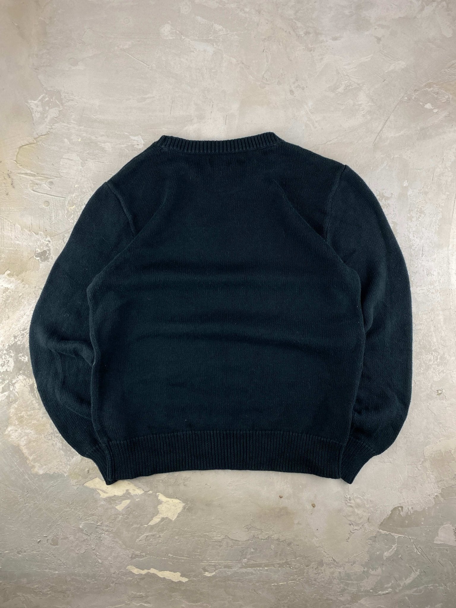 CHAPS HEAVY SWEATER BLUE NAVY (XL 18/20) - XL - grabbers.studio