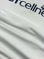 NIKE ENGLAND RUGBY TEAM LONG SLEEVE POLO WHITE/RED (L) - L - grabbers.studio
