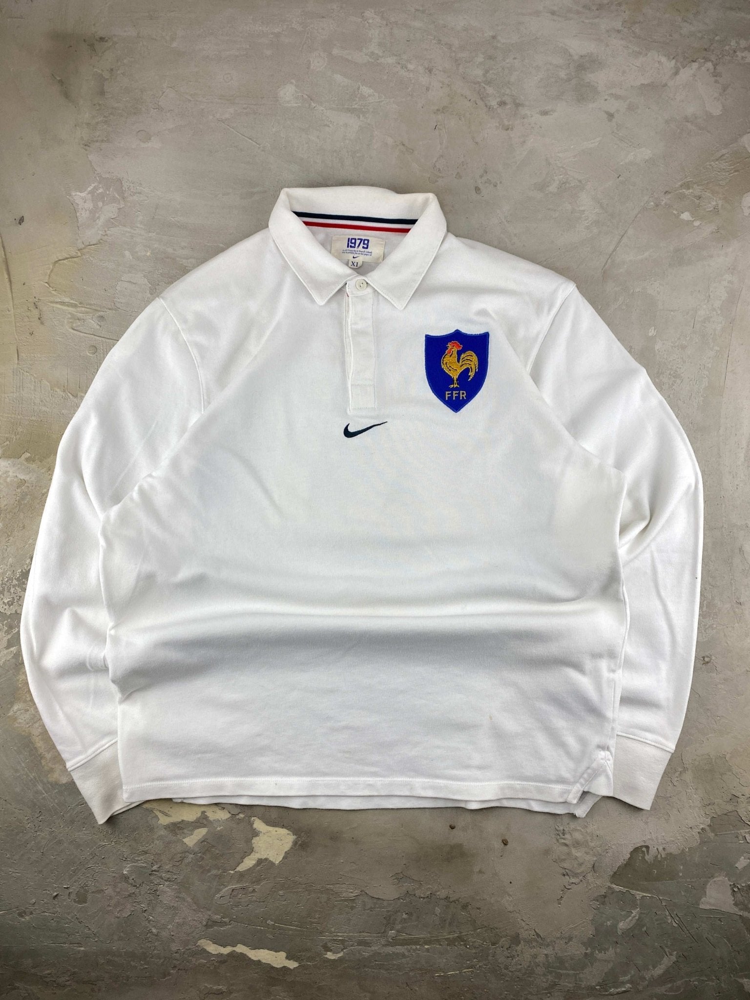 NIKE POLO FRANCE NATIONAL TEAM SPECIAL EDITION WHITE (XL) - XL - grabbers.studio