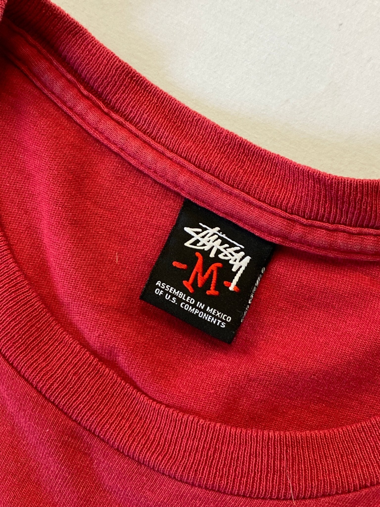 SS03 VINTAGE STUSSY SPECIAL EDITION SIGNATURE TEE (M) - L - grabbers.studio