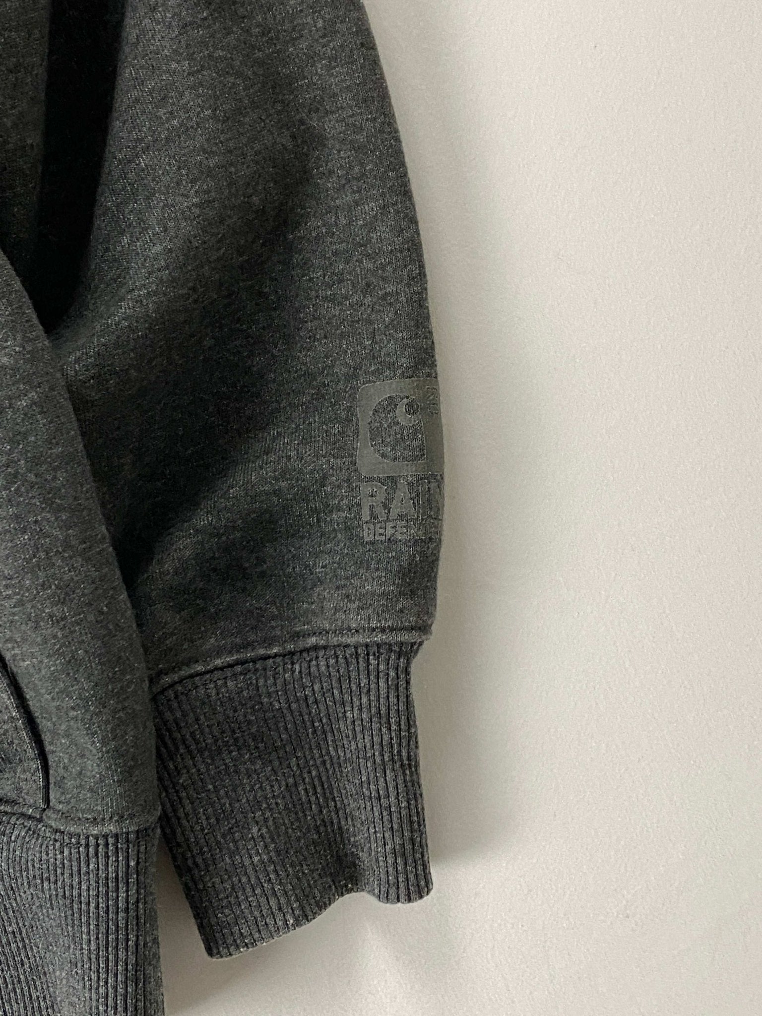 VINTAGE CARHARTT HEAVYWEIGHT HOODIE GREY (XL) - XL - grabbers.studio