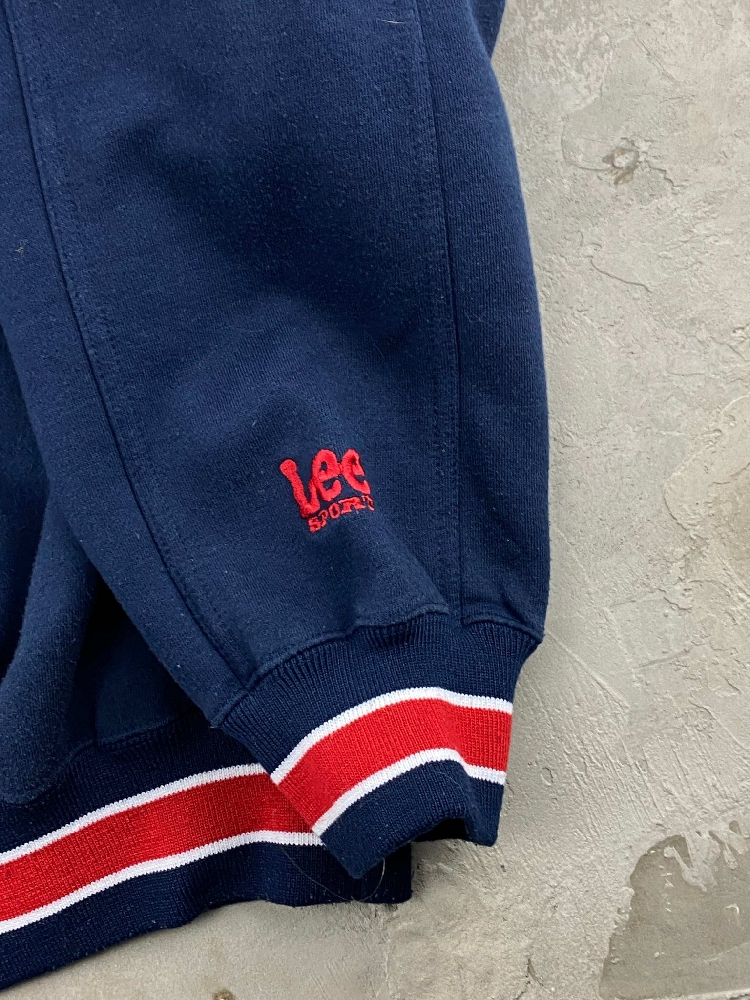 VINTAGE LEE SPORT NY GIANTS BOXY FIT SWEATSHIRT BLUE NAVY (XL) - XL - grabbers.studio