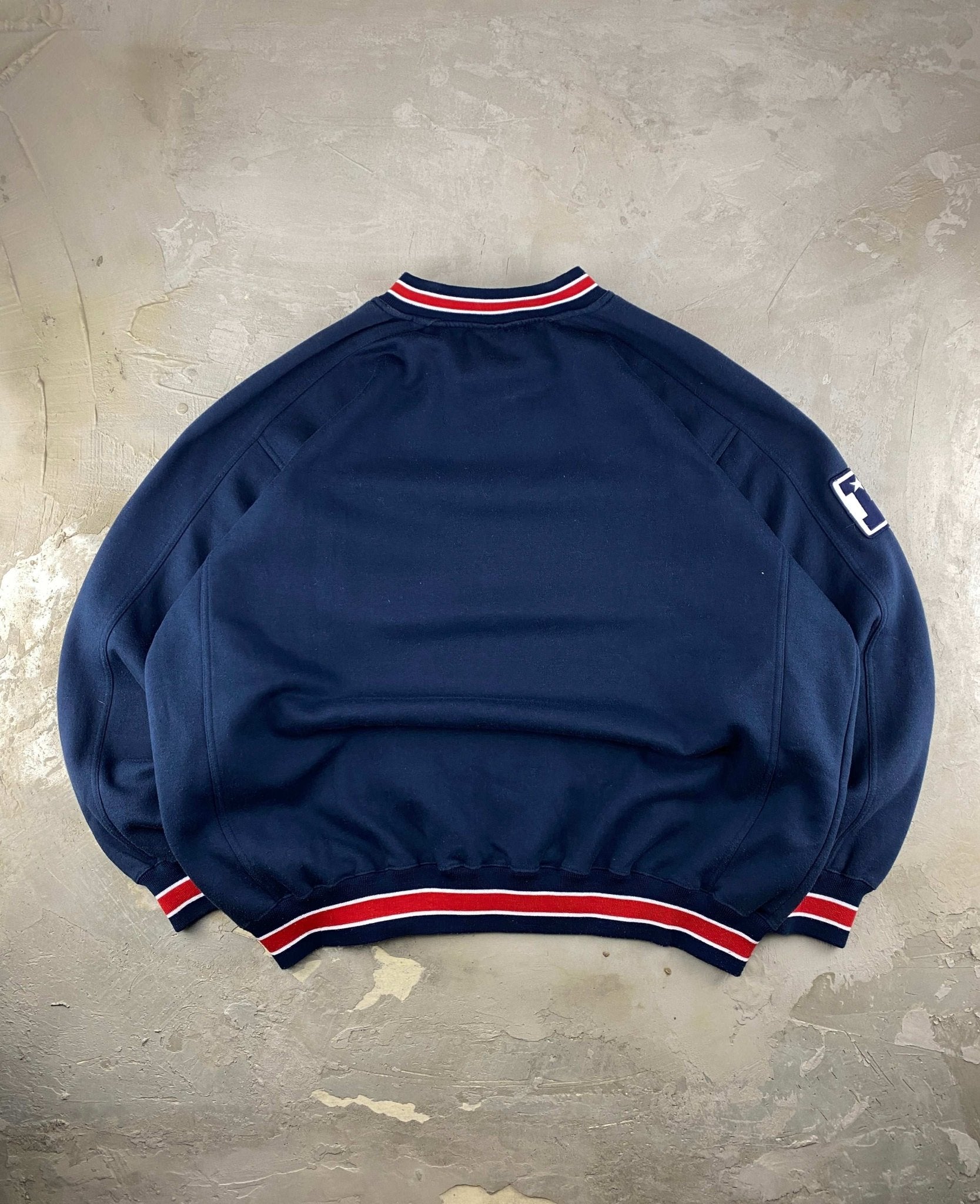 VINTAGE LEE SPORT NY GIANTS BOXY FIT SWEATSHIRT BLUE NAVY (XL) - XL - grabbers.studio